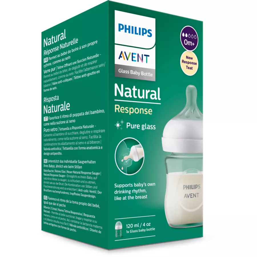 Philips Avent Babyflasche SCY93001 Natural Response 120ml