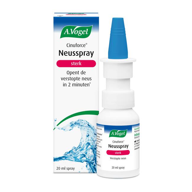 A.Vogel Cinuforce Neusspray Sterk bij Neusverkoudheid Spray 20 ML