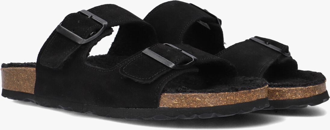 zwarte lina locchi slippers l1368