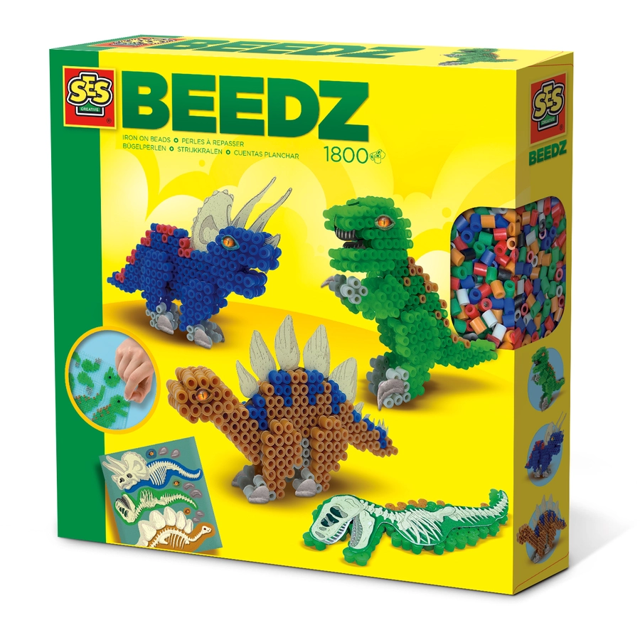 SES Creative® Bügelperlen - Dinos