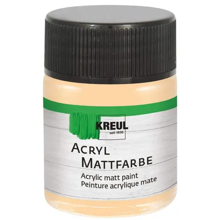 KREUL Acryl Mattfarbe Beige 50 ml