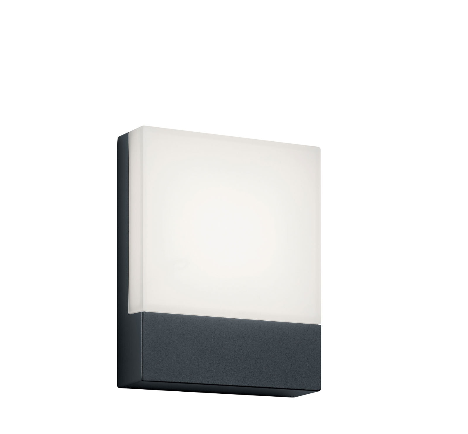 Pecos Wandleuchte grau 227760142, B/H: 16/20 cm