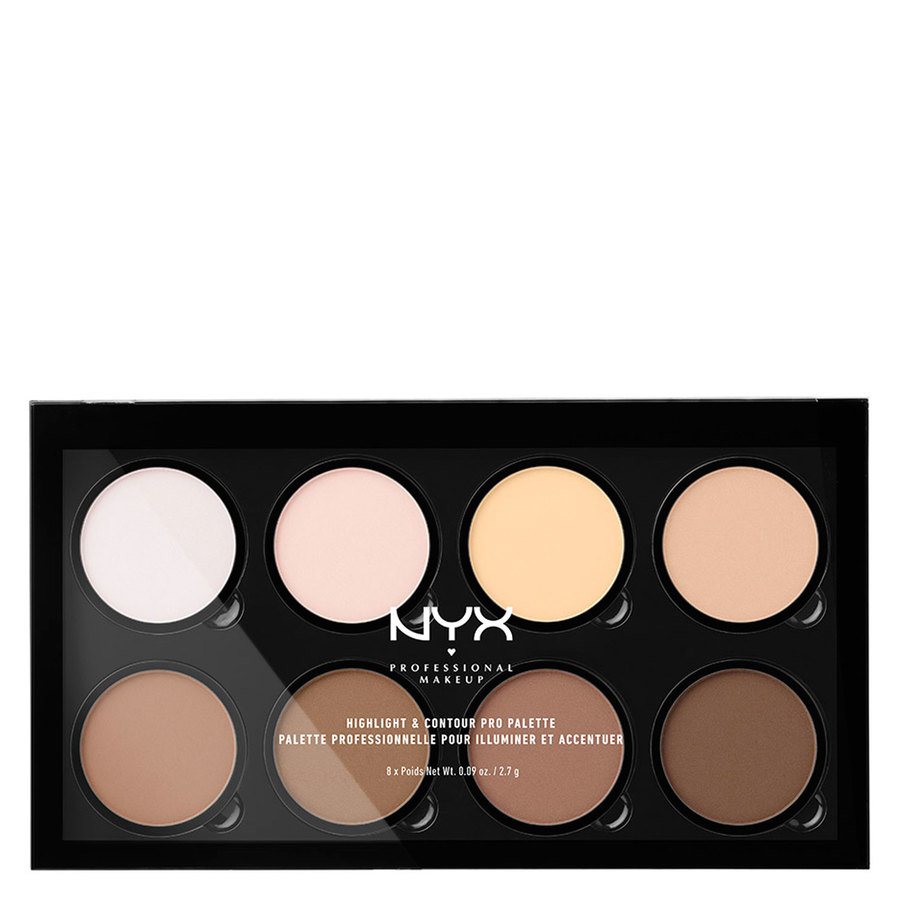 NYX Professional Makeup Contour & Highlight Pro Palette 21,6g