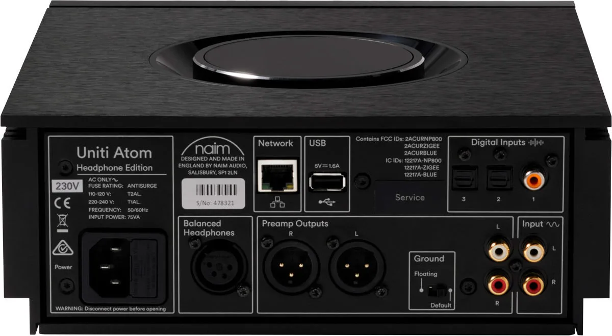 Naim Uniti Atom Headphone Edition Lecteurs réseau audio