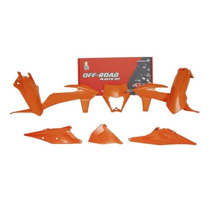 Kit plastiques R-tech 6 p KTM EXC/EXCF/XC-W/XCF-W 2020 co - Orange