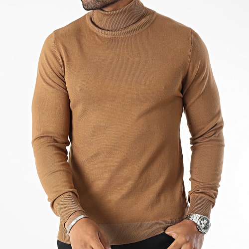 Pull Col Roulé Camel