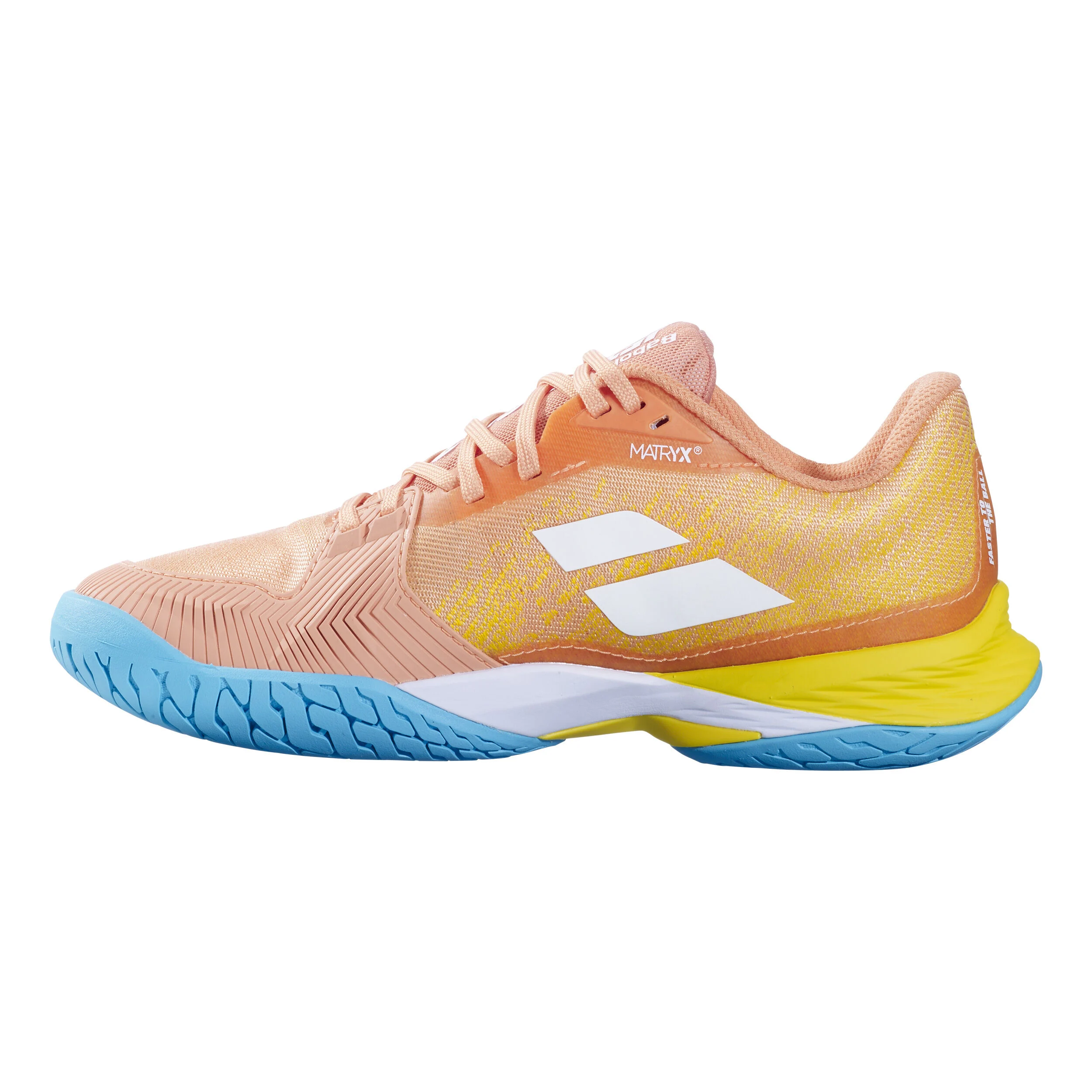 Babolat Jet Mach 3 Chaussures Toutes Surfaces Femmes - Abricot, Jaune