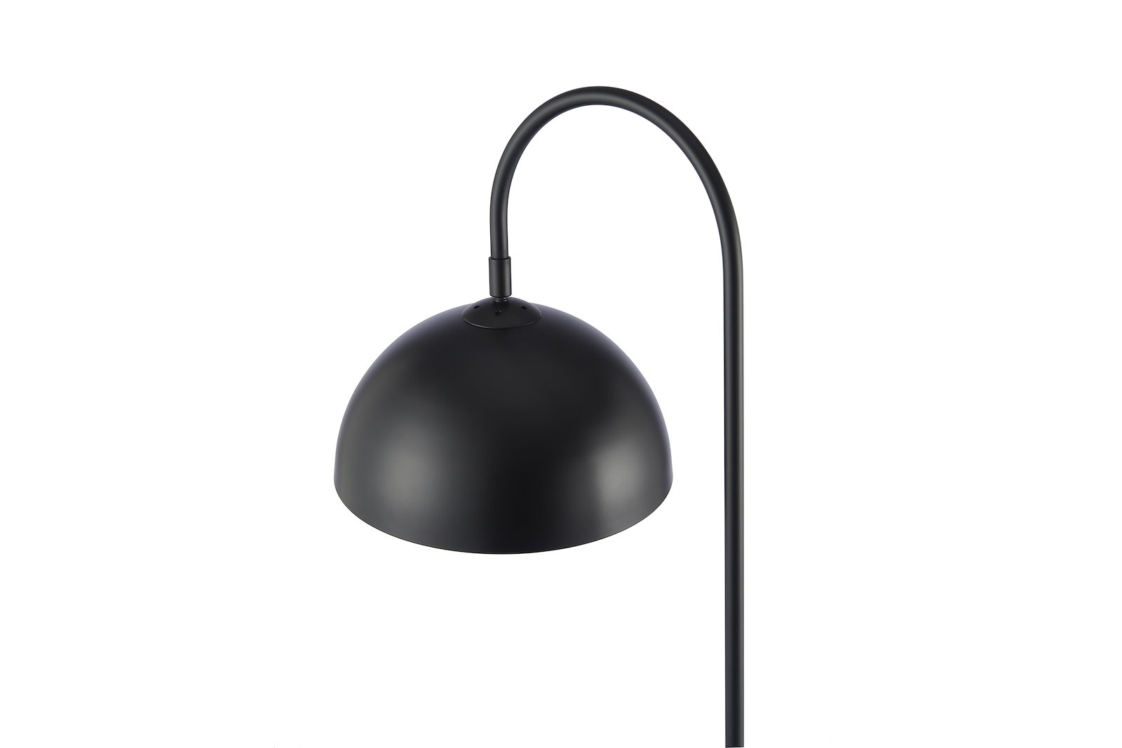 Valdisere gulvlampe Sort med sort marmor fot E14, Max 28W