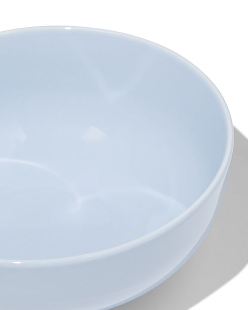 bol Ø15cm - new bone bleu - vaisselle dépareillée