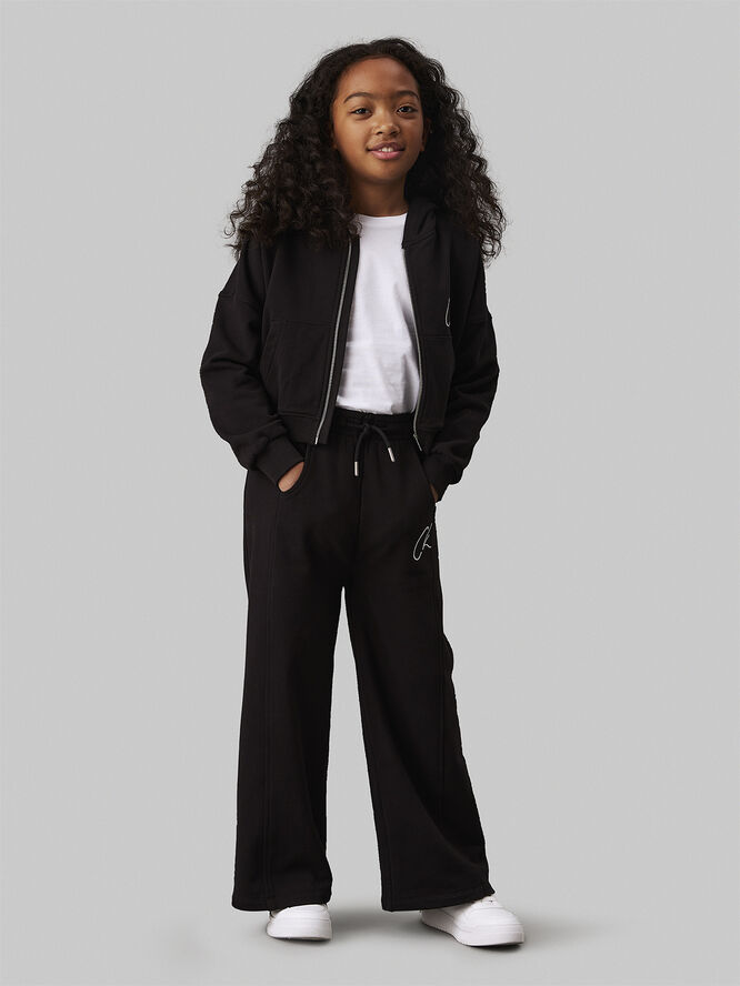 Calvin Klein CK SIGNAGE WIDE SWEATPANTS Ck black