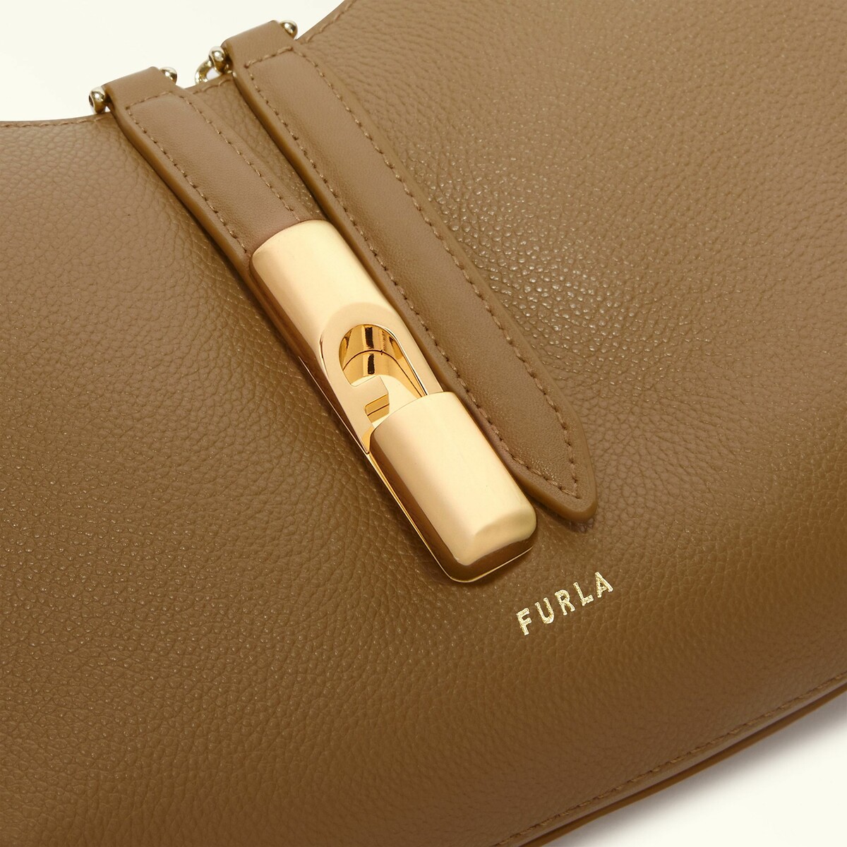 Bolsa de ombro em couro FURLA<br>GOCCIA S