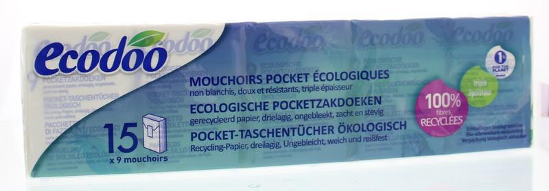 Ecodoo Tissues 15x9st