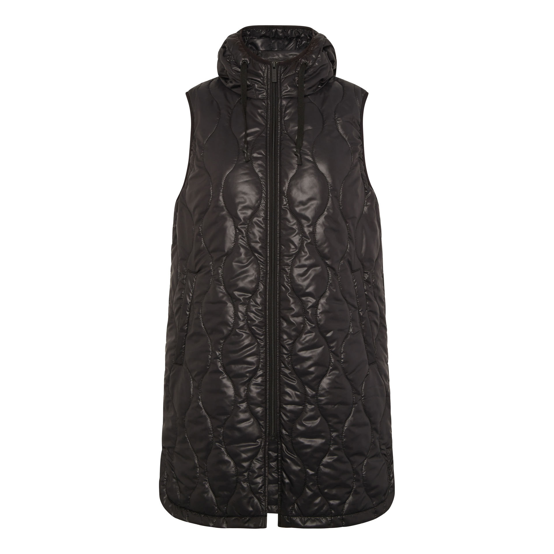 TESSA - Gilet coupe-vent à capuche tessa | Noir