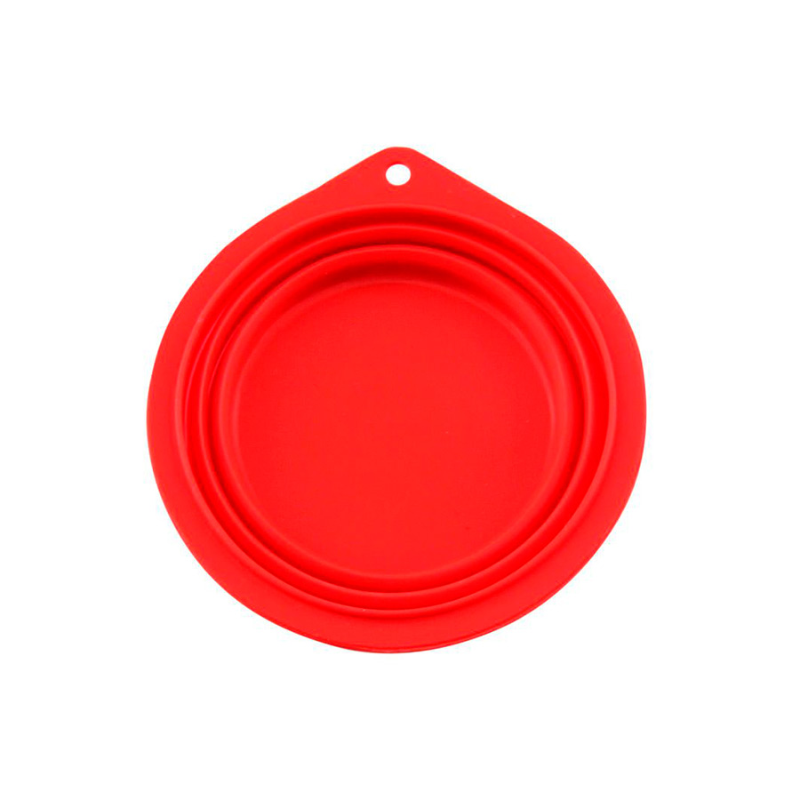 Bebedouro e comedouro dobrável de silicone para animais de estimação da Outech