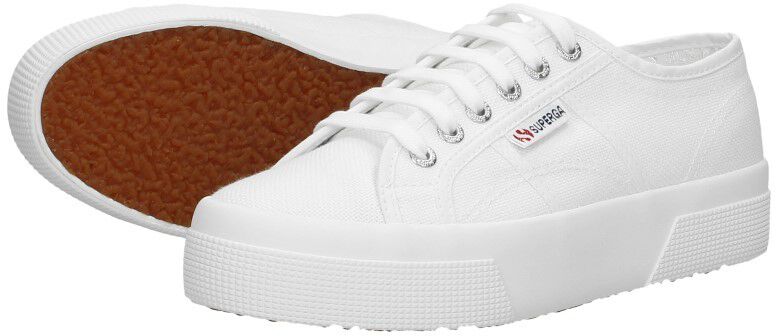 Superga 2740 Cotu Platform wit