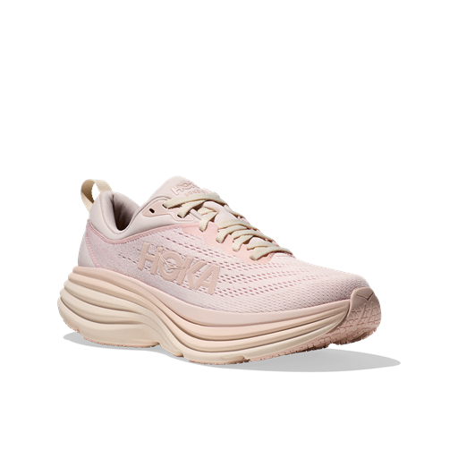 Hoka Bondi 8 Sneakers, Cosmic Pearl/Cosmic Pearl, 37 1/3