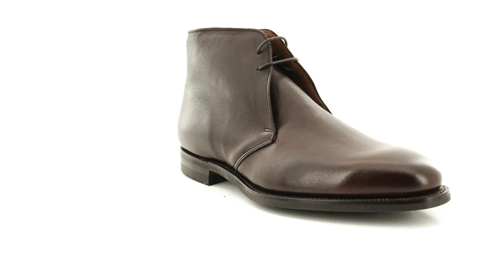 CROCKETT AND JONES - UPTON MILLED DARKBROWN