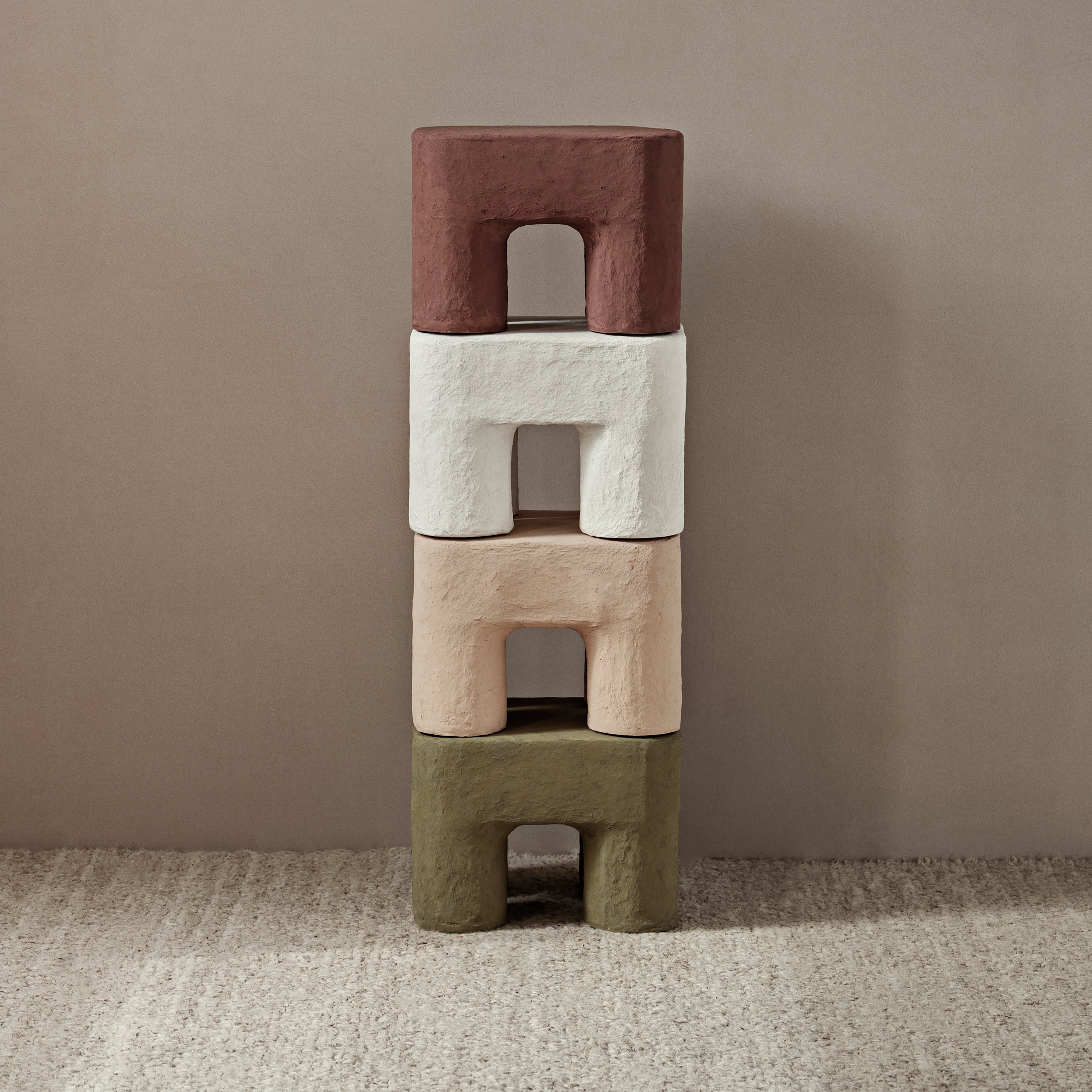 Ferm Living Podo Kruk - Wit