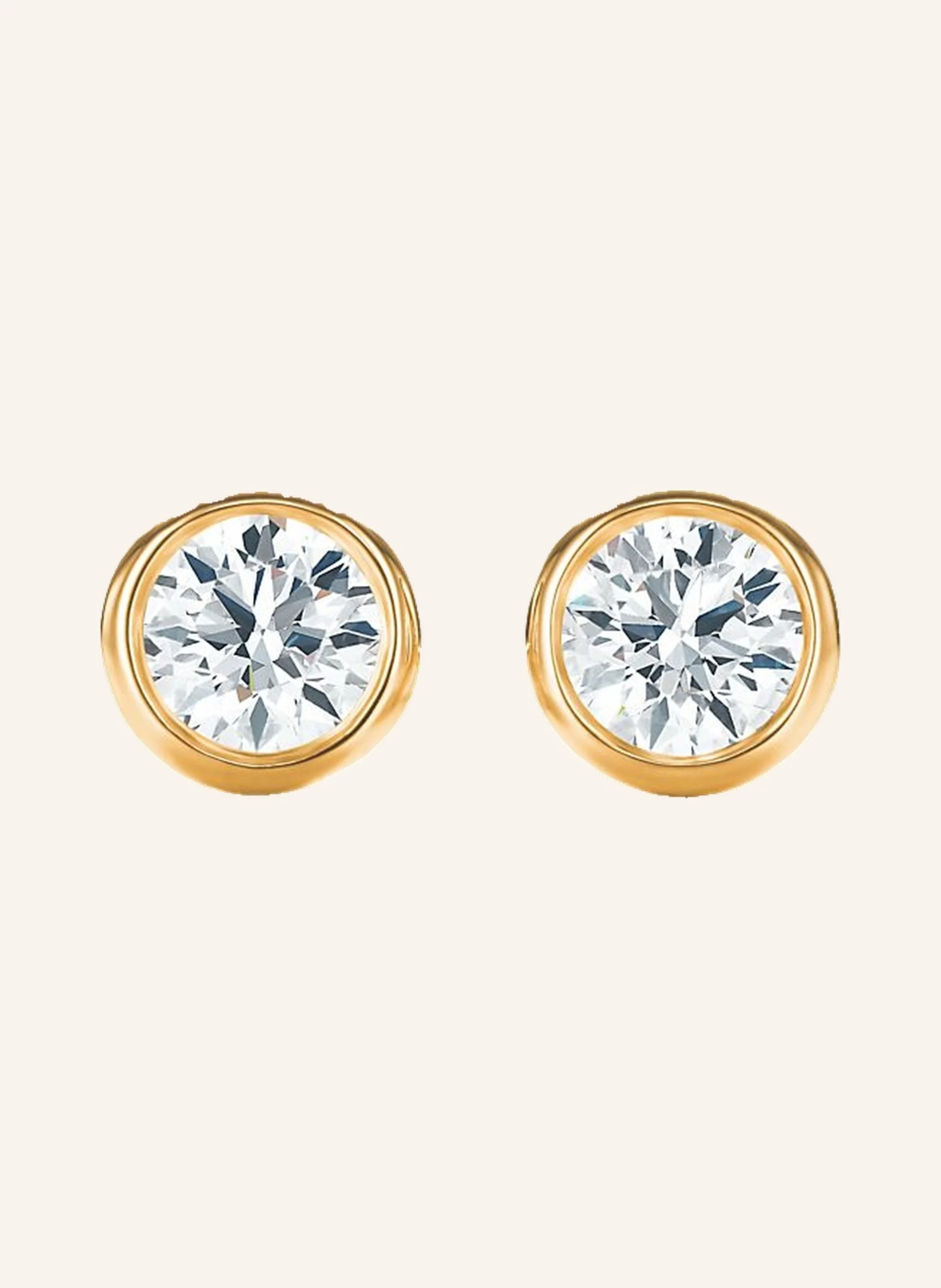 TIFFANY & Co. Elsa Peretti® Diamonds by the Yard® OHRRINGE aus 18 Karat Gold