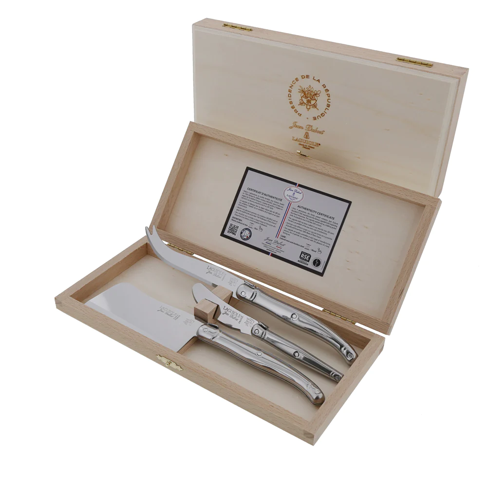 Coffret 3 pièces à fromage Elysée Jean Dubost
