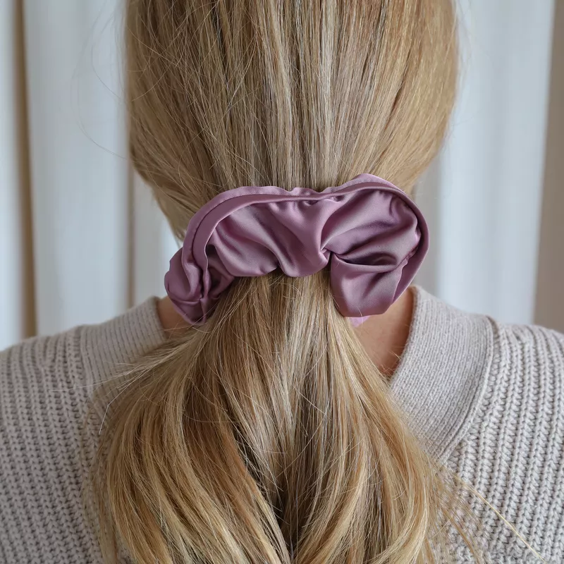 By Stær ANEMONE Scrunchie - Dusty Purple