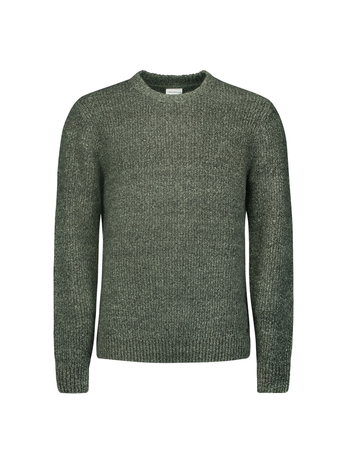 NO EXCESS Strickpullover in melierter Optik