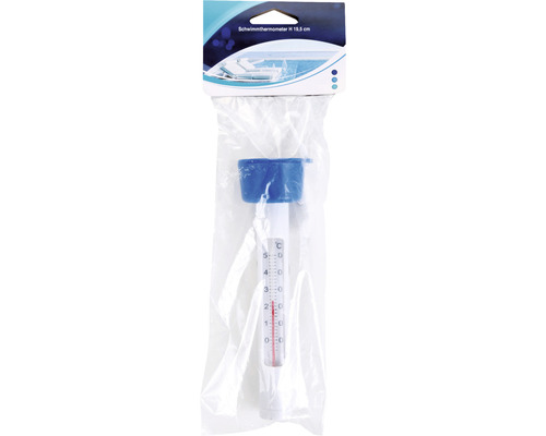 Zwemthermometer, blauw en wit