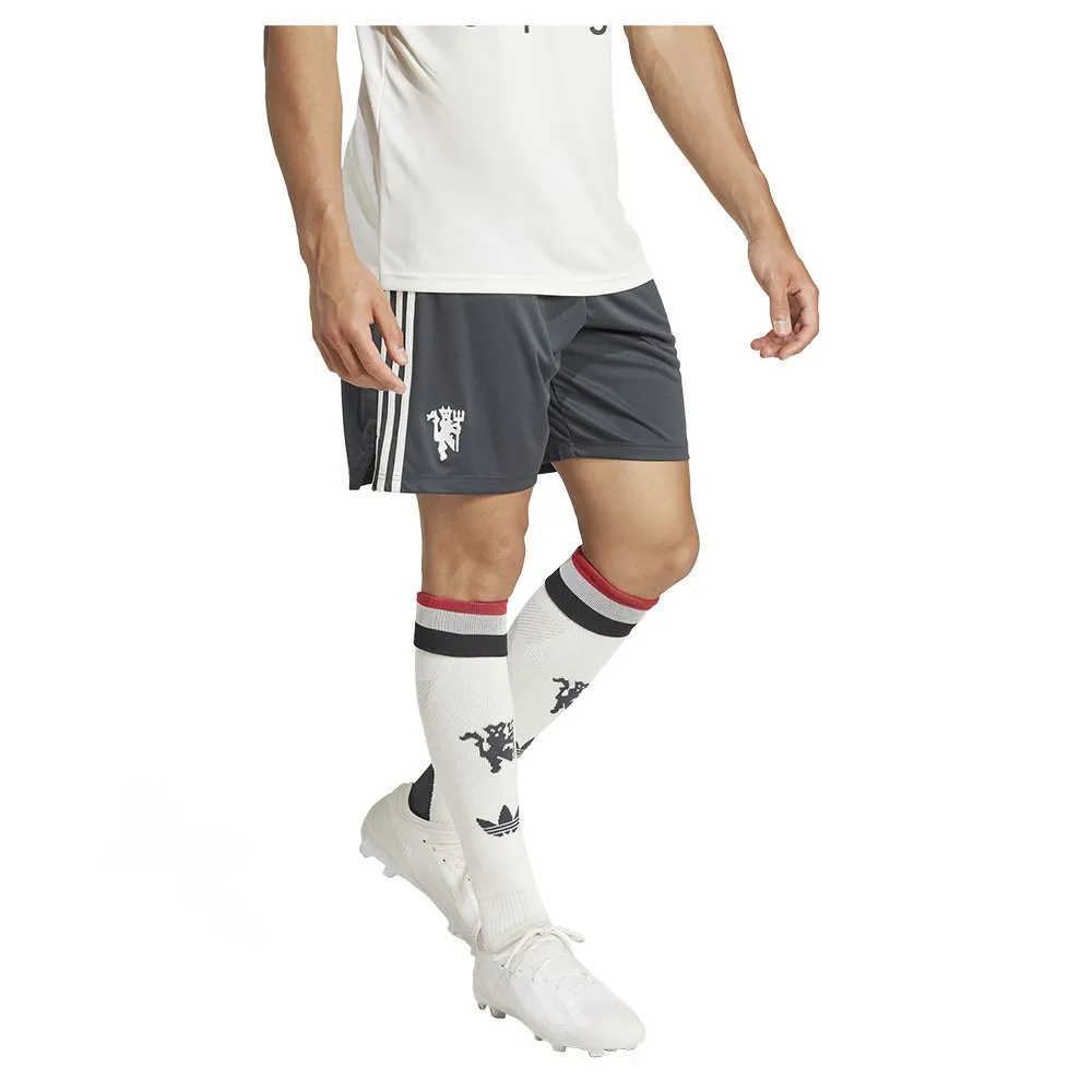 adidas Manchester United 24/25 3 Stripes kurze hose