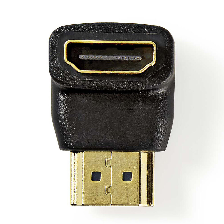 Nedis Adaptateur HDMI mâle / HDMI femelle (coudé 90°)