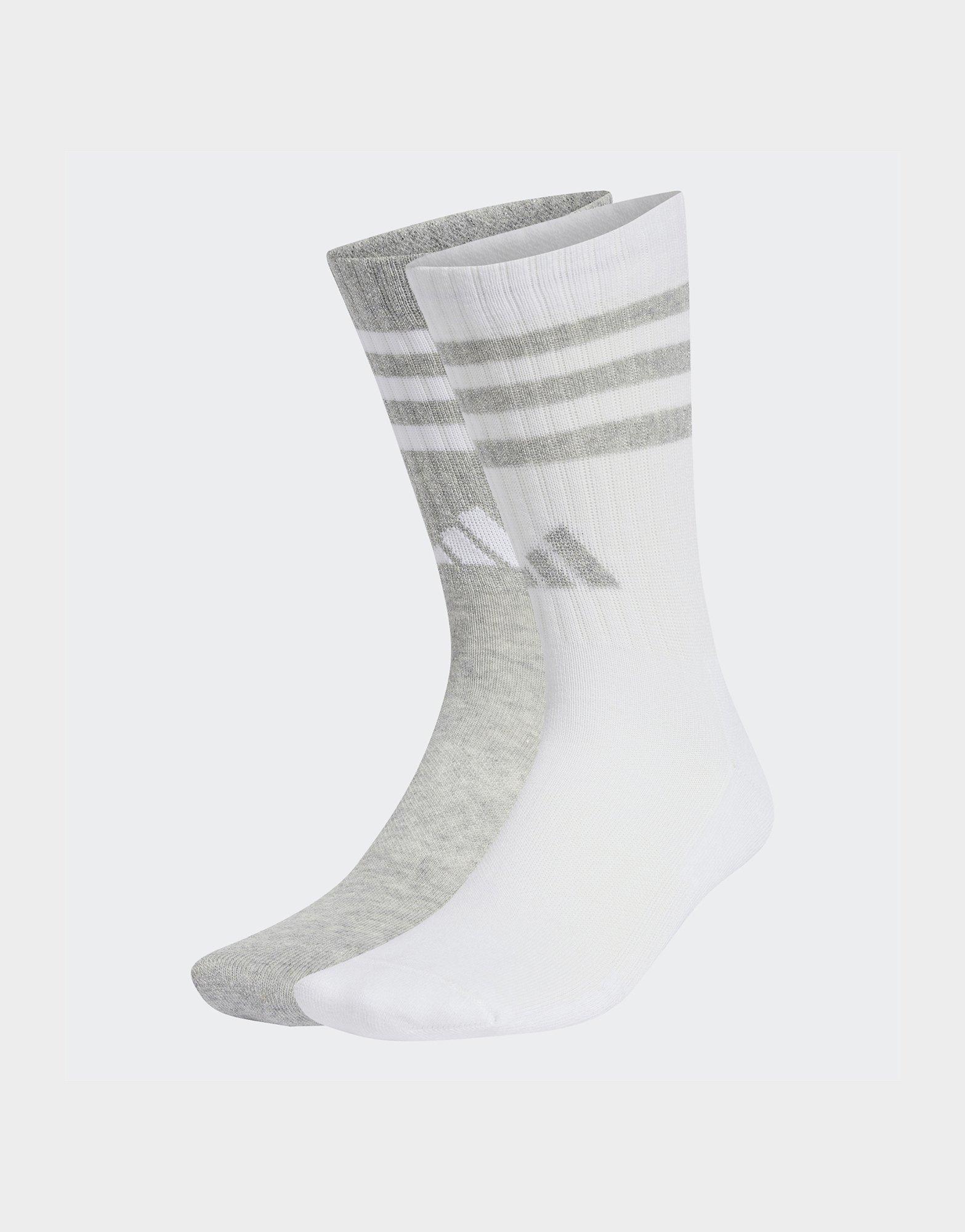 adidas Chaussettes sportswear mi-mollet matelassées à 3 bandes Glam (2 paires)