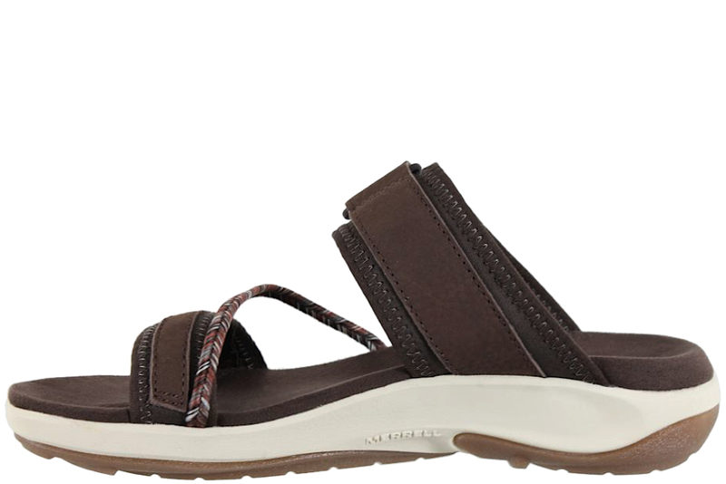 MERRELL TERRAN 4 SLIDE SLENTERS I BRUNT SKIND