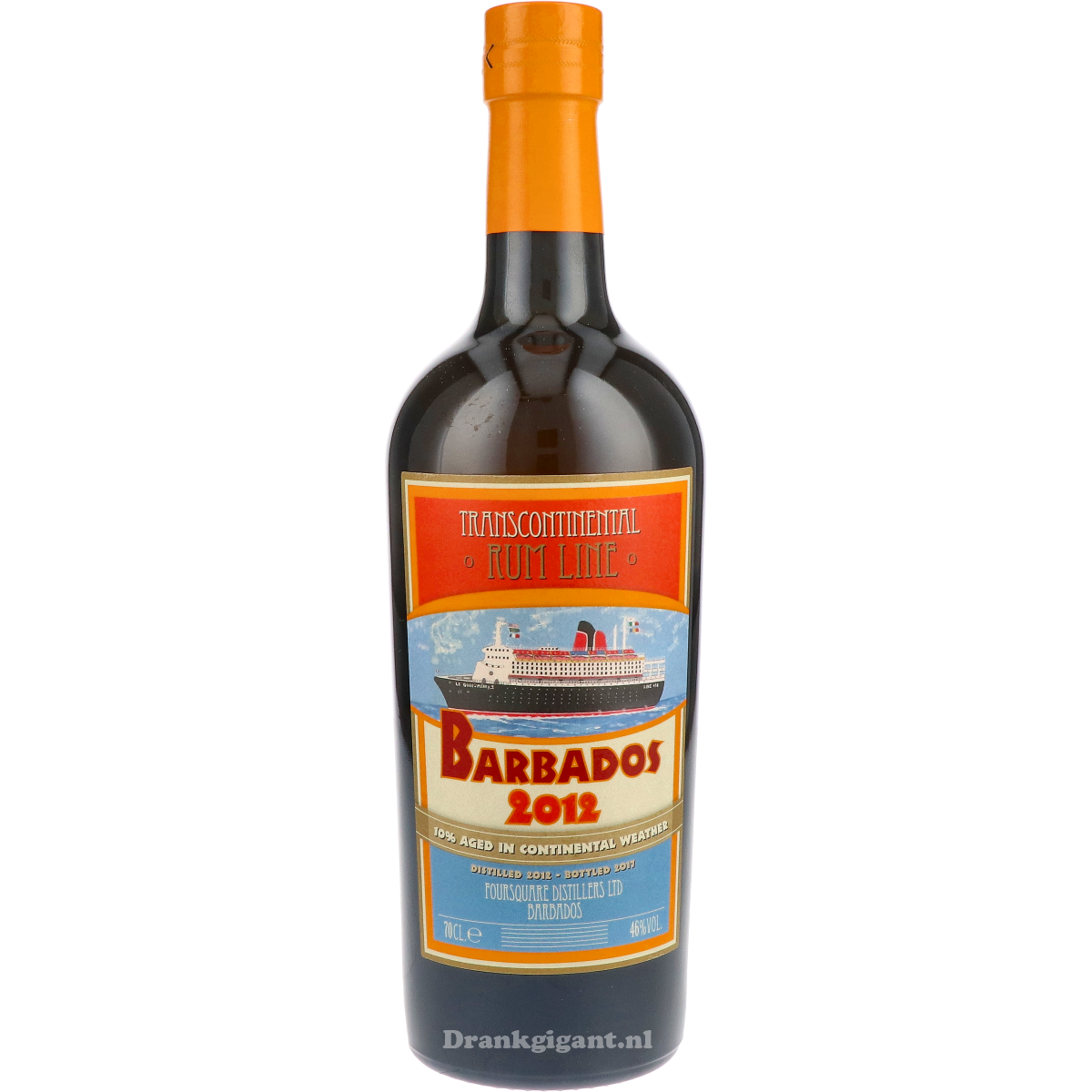 Transcontinental Rum Line Barbados 2012 70 cl