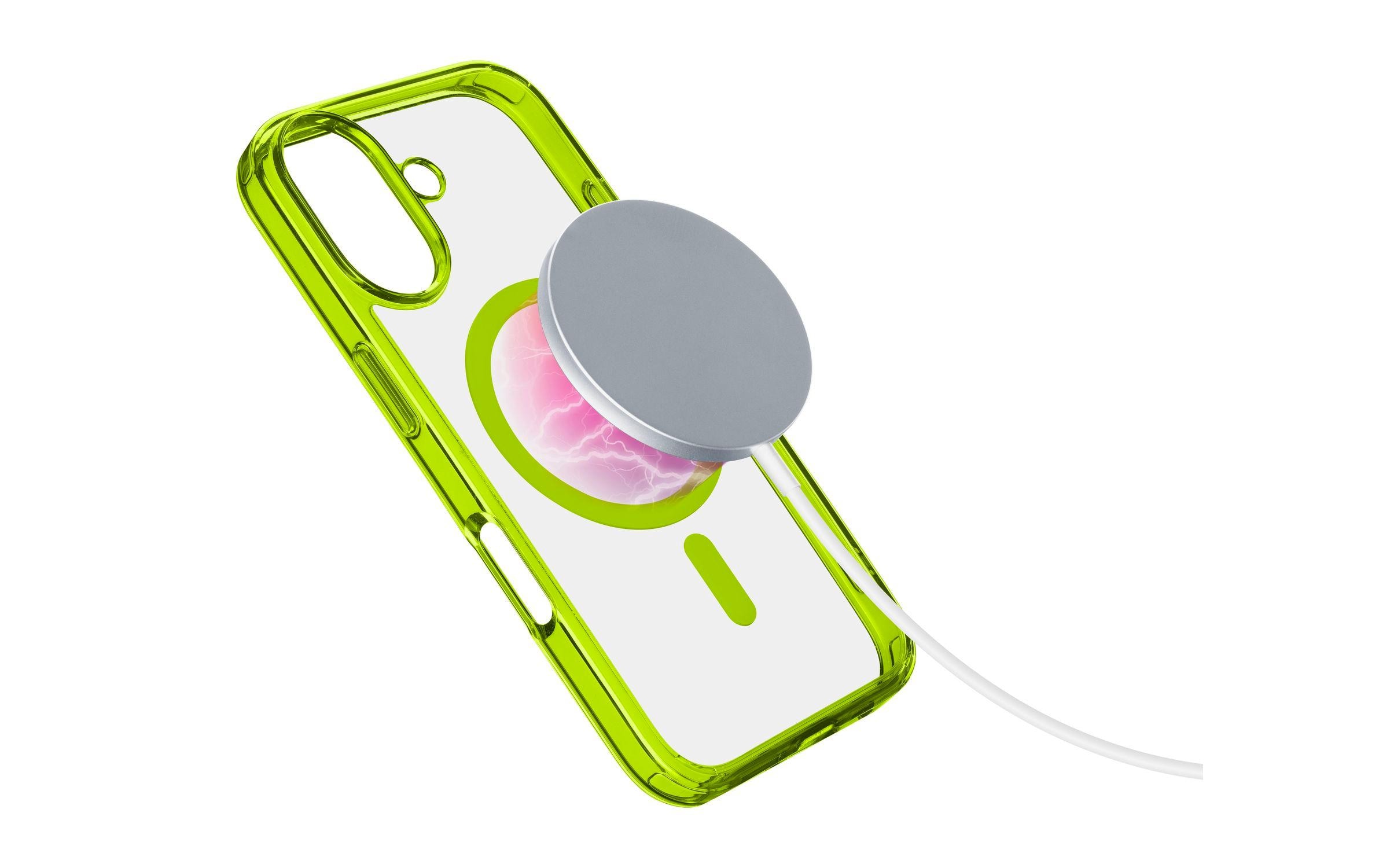 Back Cover Iconic iPhone 16 LimeSchutzhülle für das Apple iPhone 16