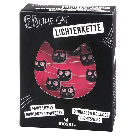 moses. Ed, the Cat Mini-Lichterkette