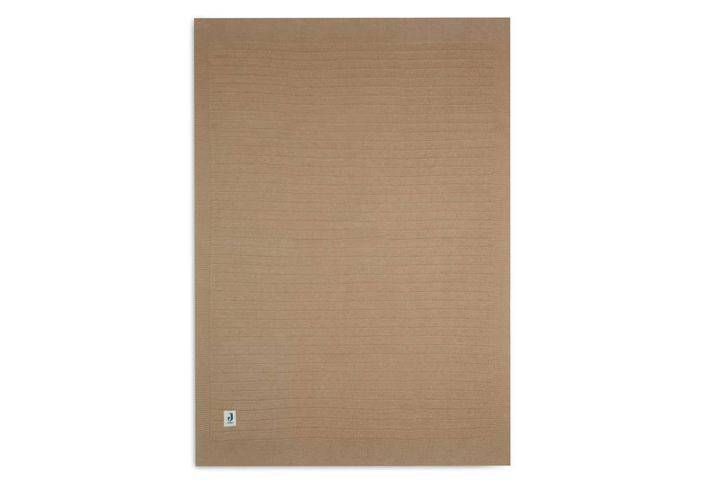 wiegdeken Pure Knit Biscuit