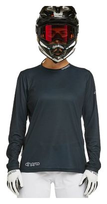 Maillot Manches Longues Femme Dharco Gravity Stealth Gris Foncé