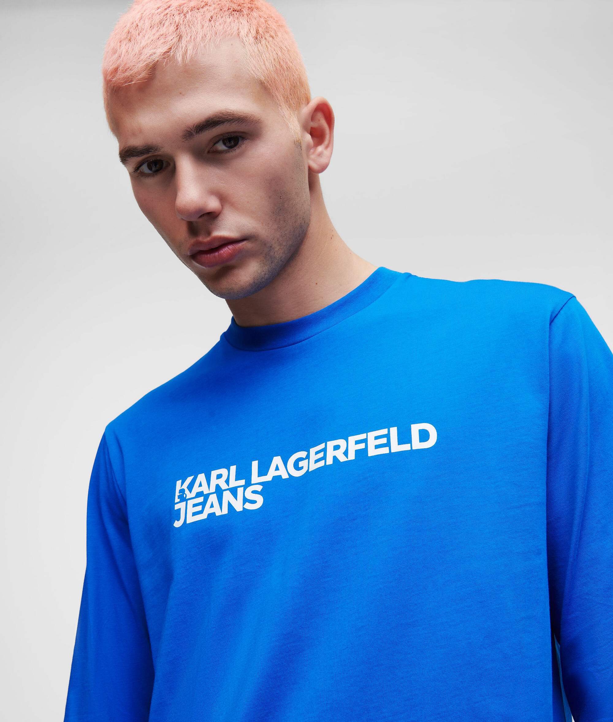 T-SHIRT MANCHES LONGUES AVEC LOGO KLJ