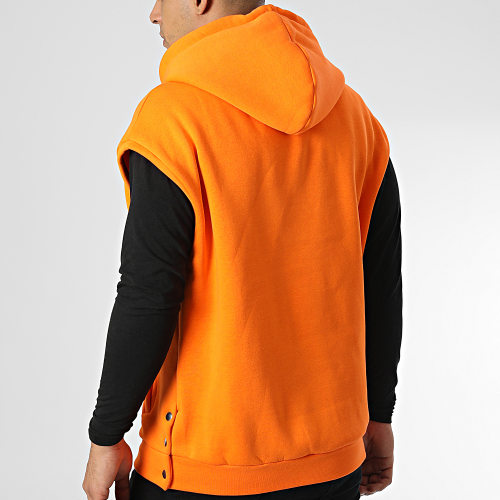 Sweat Capuche Sans Manches KL-2100 Orange