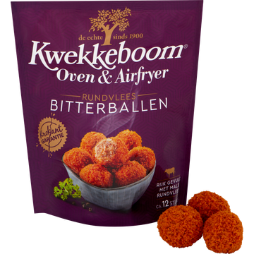Kwekkeboom Oven & Airfryer Rundvlees Bitterballen 300 g