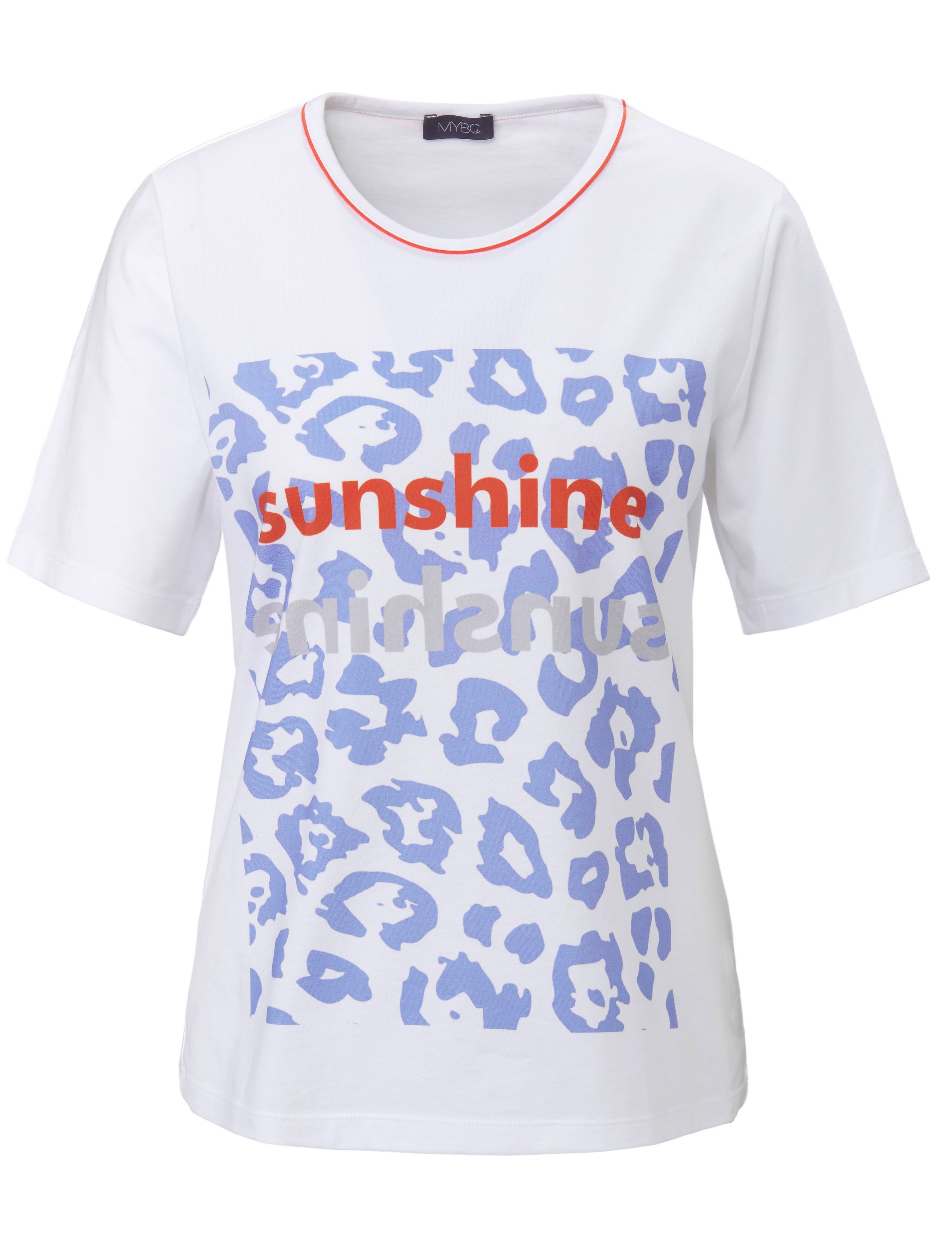 Rundhals-Shirt mit 1/2-Arm