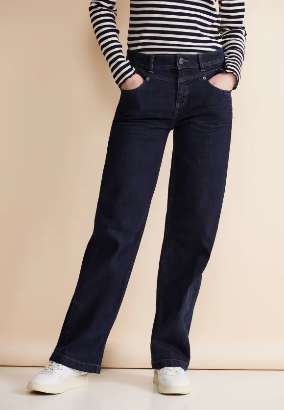 Casual Fit Jeans - indigo rinsed wash