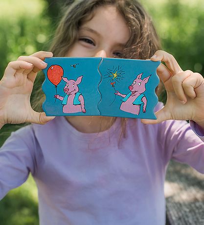 Eeboo Puzzlespiel - Spielen und Lernen - Vorher und Nachher