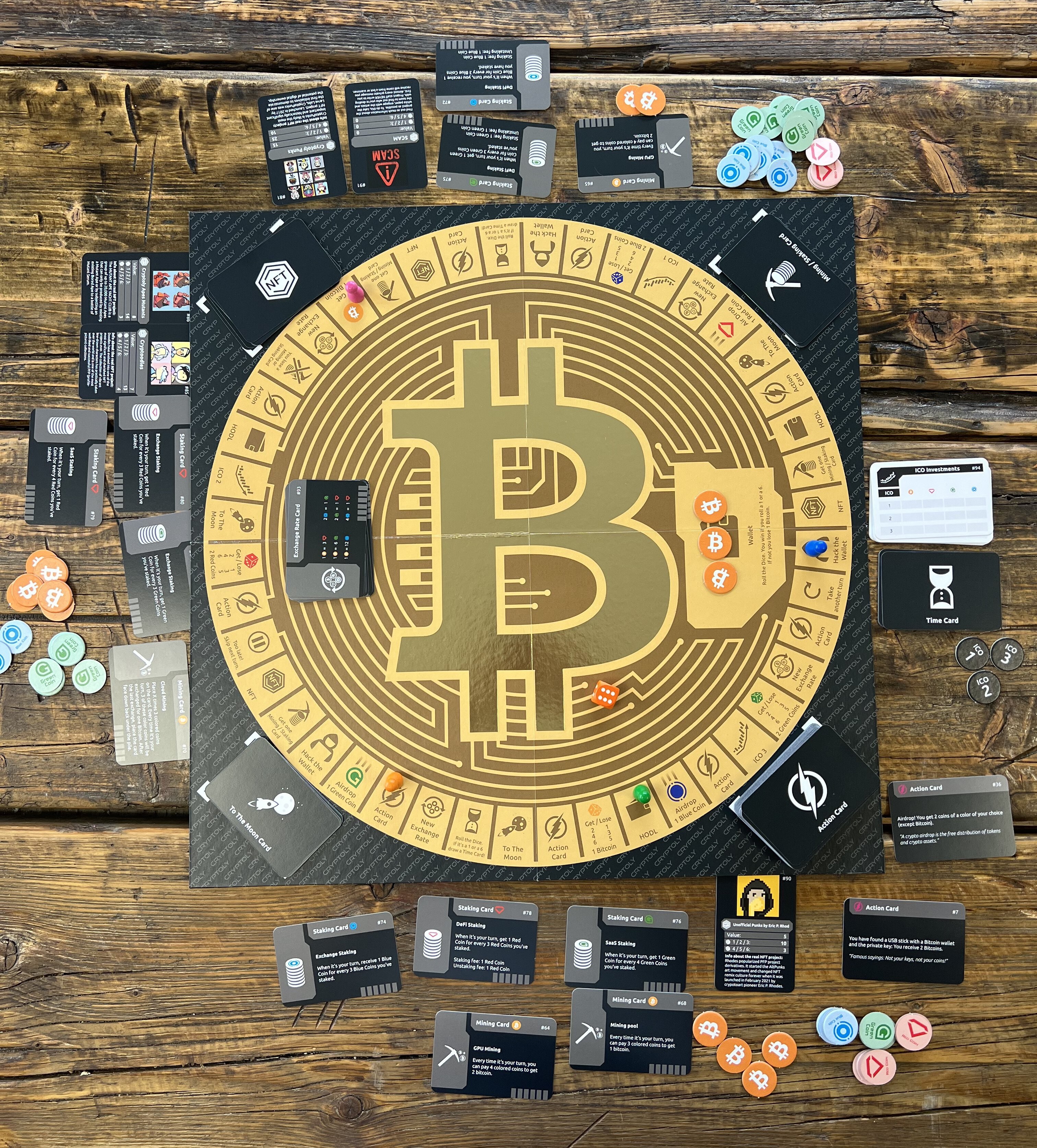 CRYPTOLY - Das Strategiespiel für die ganze Familie! Englische Version für 2-6 Spieler ab 8 Jahren