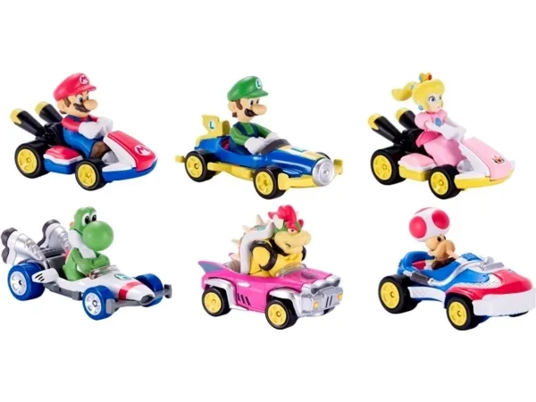 Hot Wheels Mario Kart Replica Diecast Asst.