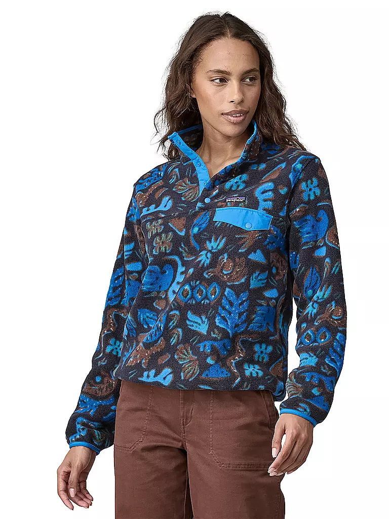 PATAGONIA Fleecepullover blau
