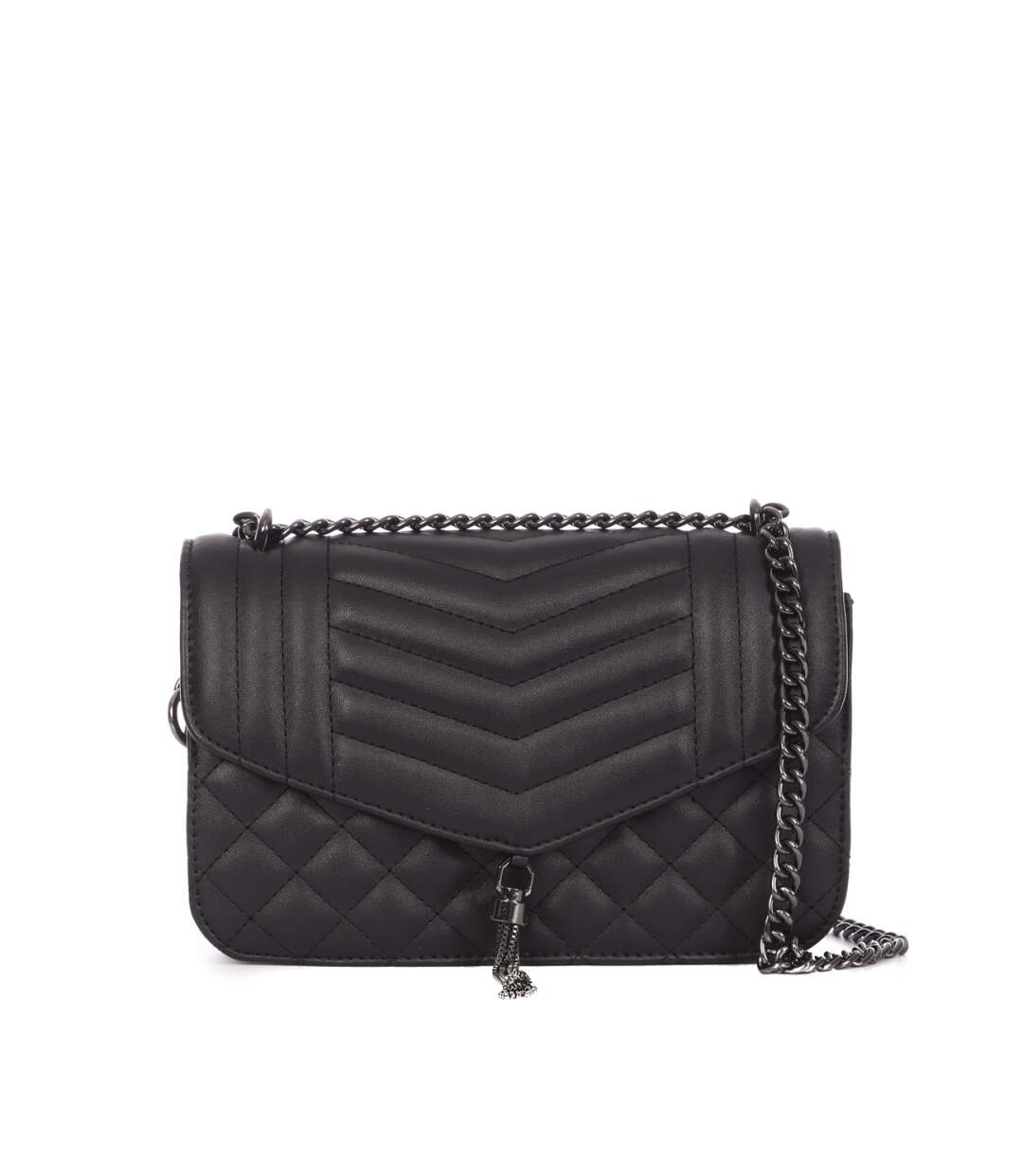 Sac bandoulière Noir Femme Manoukian Avalon