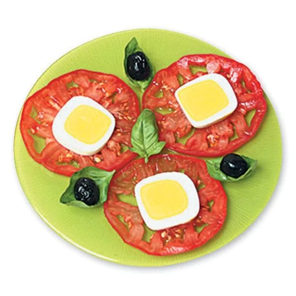 Lot de 2 oeufs carrés