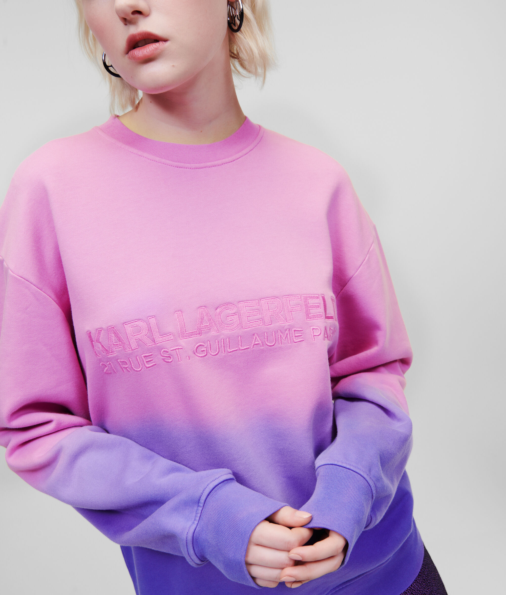SWEAT-SHIRT RUE ST-GUILLAUME OMBRÉ