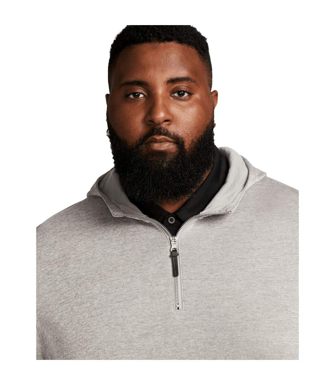 Nike - Sweat à capuche - Homme (Blanc / Gris / Argent brossé) - UTBC5216