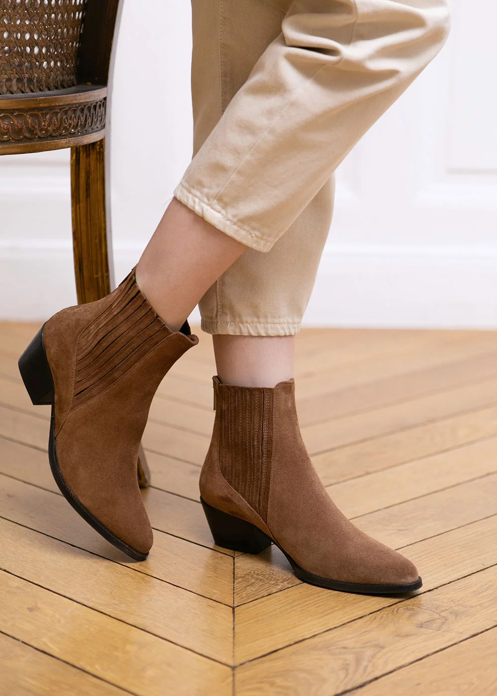 BOOTS ESRA VELOURS SIGARO